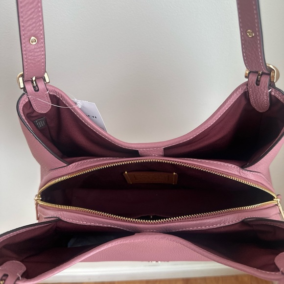 Coach 🌸 Erin Shoulder Bag 🌸 COLOR: Gold/Peony - Picture 5 of 5